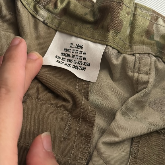 Army Trousers Camouflage Cargo Pants - Picture 3 of 3